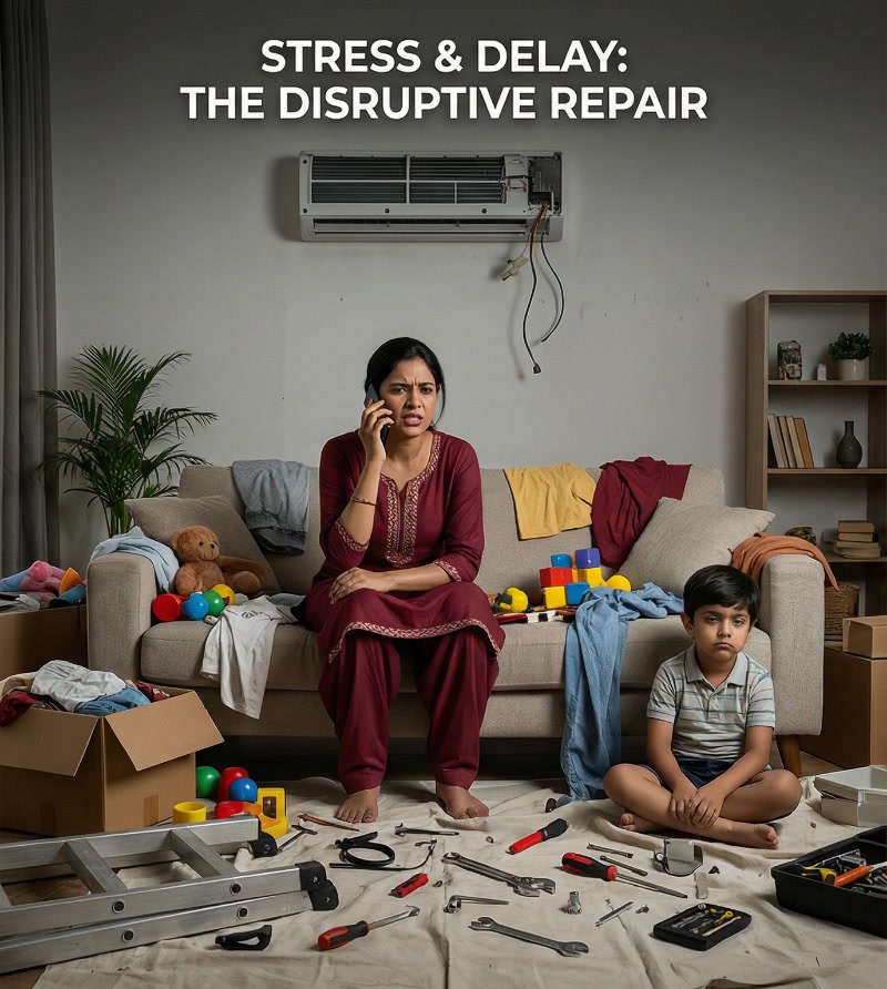 STRESS & DELAY: THE DISRUPTIVE REPAIR